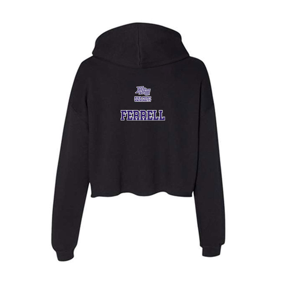 High Point - NCAA Women's Track & Field : Makayla Ferrell - Women's Crop Fleece Hoodie-1