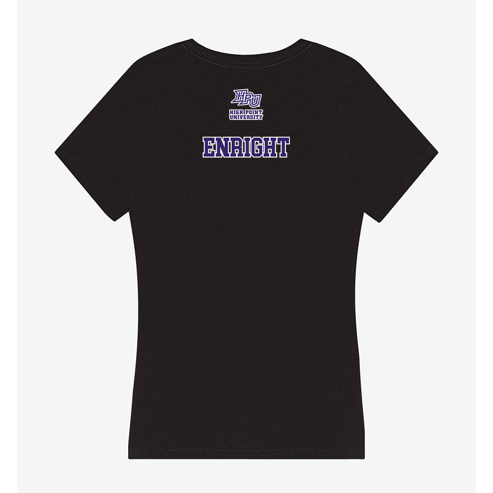 High Point - NCAA Women's Rowing : Caitlin Enright - Women's V-Neck T-Shirt-1