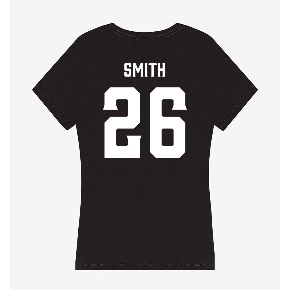 Furman - NCAA Women's Lacrosse : Audrey Smith - Women's V-Neck T-Shirt-1