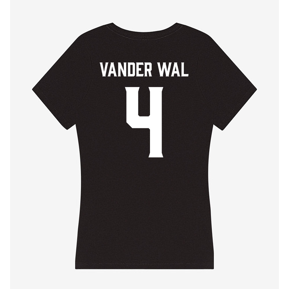 Furman - NCAA Men's Basketball : Ben Vander Wal - Women's V-Neck T-Shirt-1