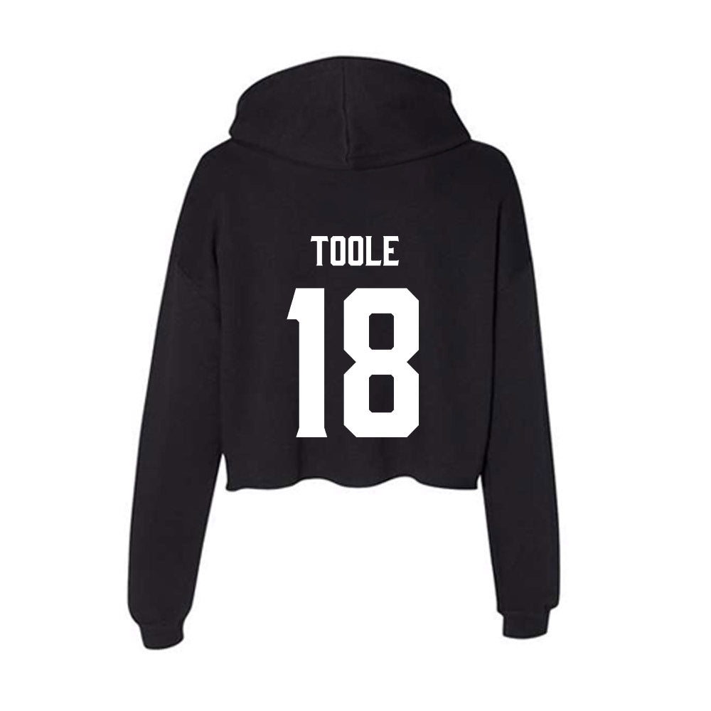Furman - NCAA Women's Lacrosse : Lily Toole - Women's Crop Fleece Hoodie-1