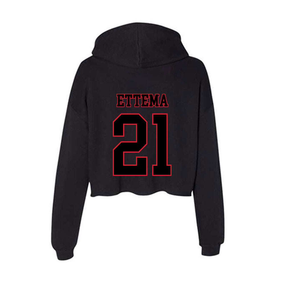 DePaul - NCAA Softball : Lydia Ettema - Classic Shersey Women's Crop Fleece Hoodie-1
