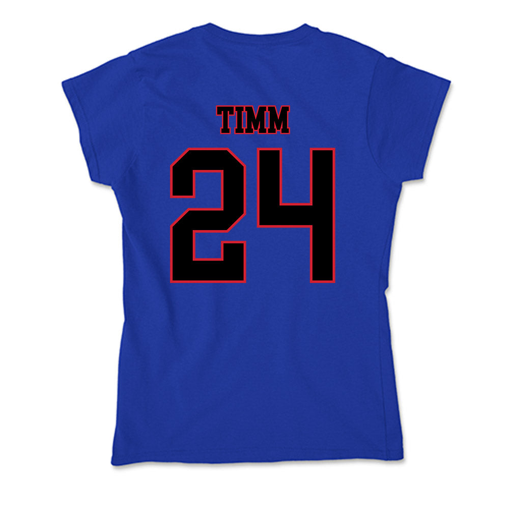 DePaul - NCAA Women's Basketball : Ally Timm - Classic Shersey Soft Style Women’s T-Shirt-1