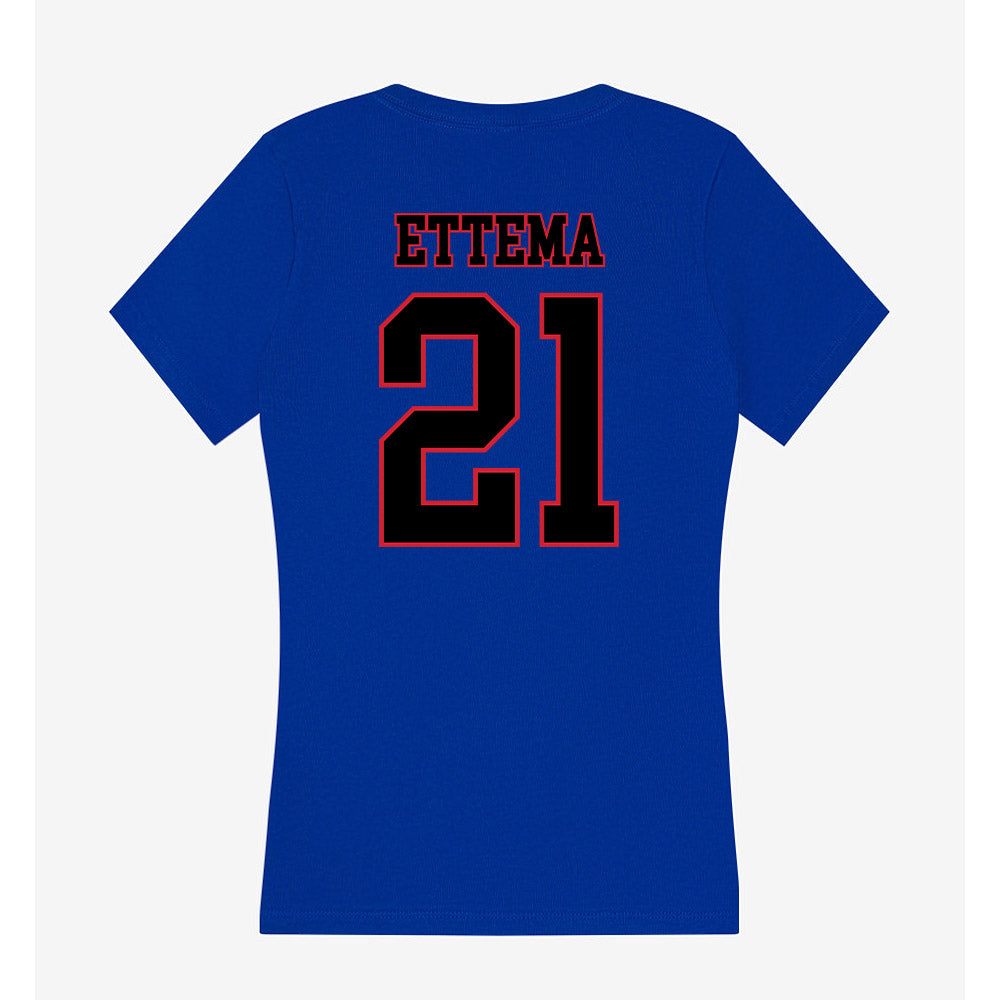DePaul - NCAA Softball : Lydia Ettema - Classic Shersey Women's V-Neck T-Shirt-1