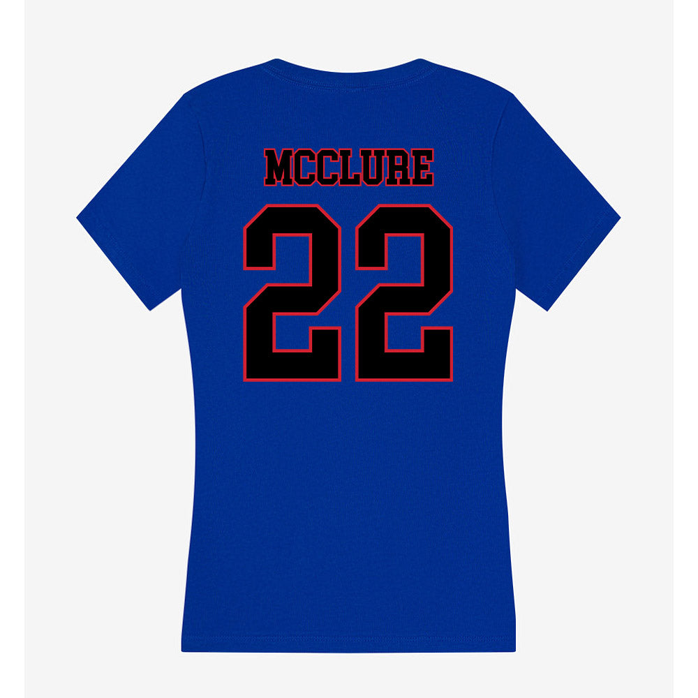 DePaul - NCAA Men's Basketball : Kruz McClure - Classic Shersey Women's V-Neck T-Shirt-1