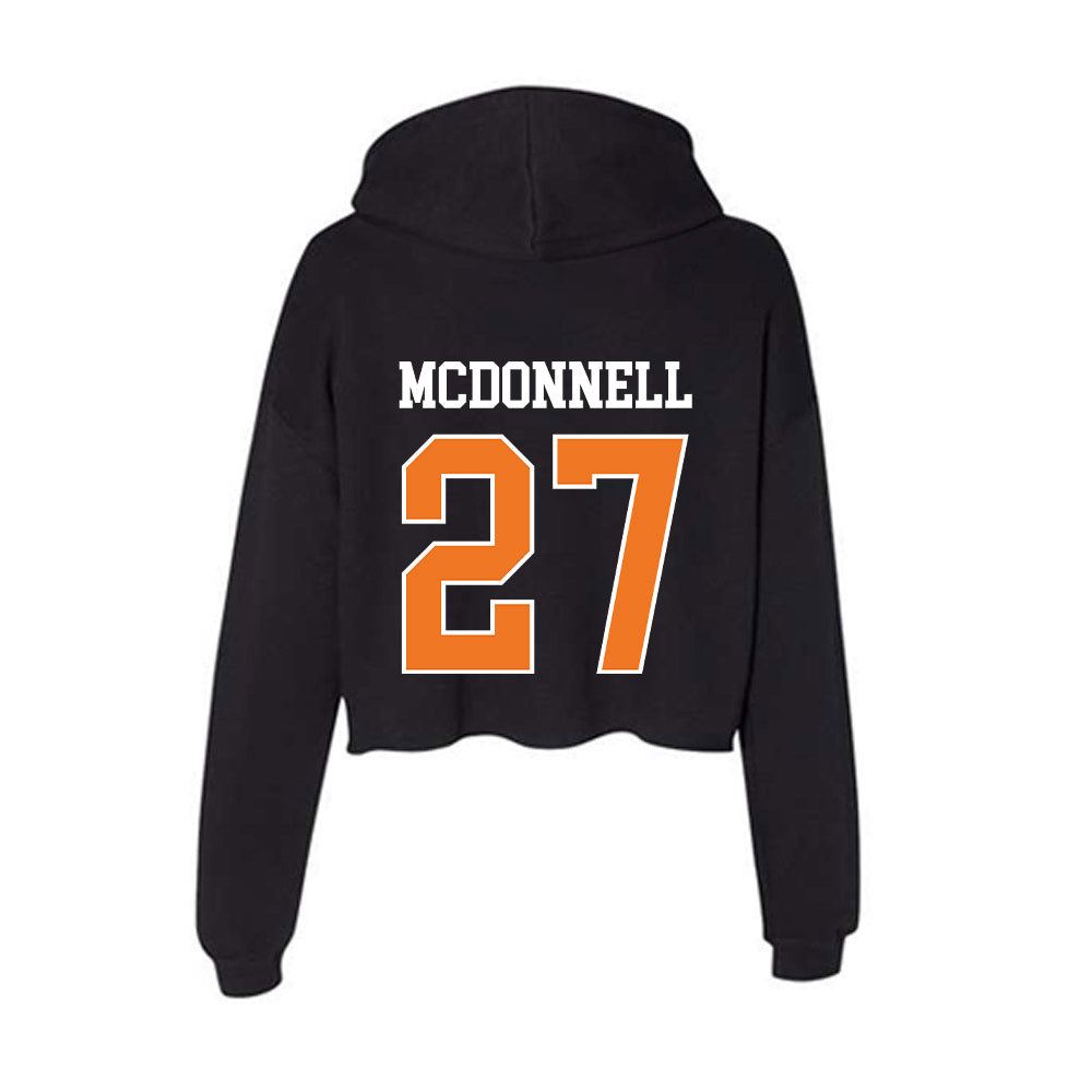 Texas Arlington - NCAA Softball : Madi McDonnell - Women's Crop Fleece Hoodie-1