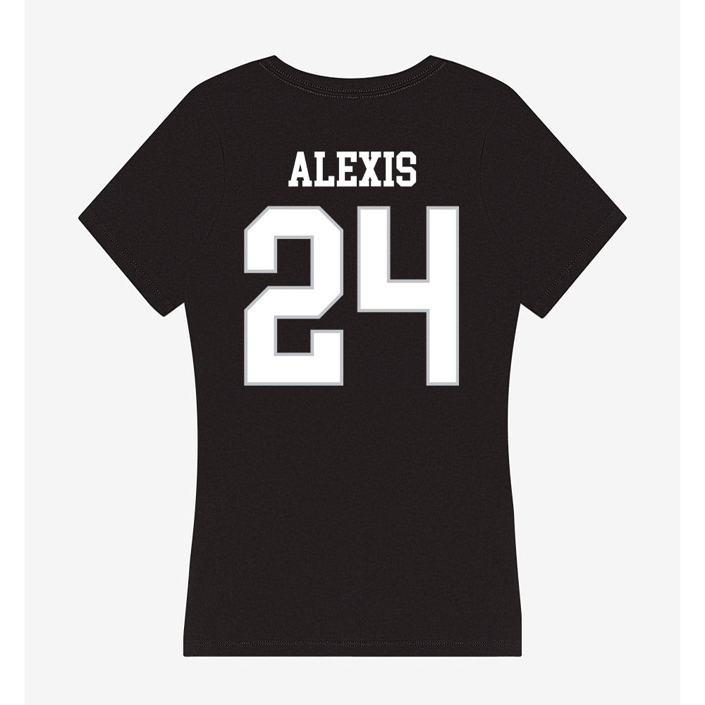Rice - NCAA Women's Basketball : Aniah Alexis - Women's V-Neck T-Shirt-1