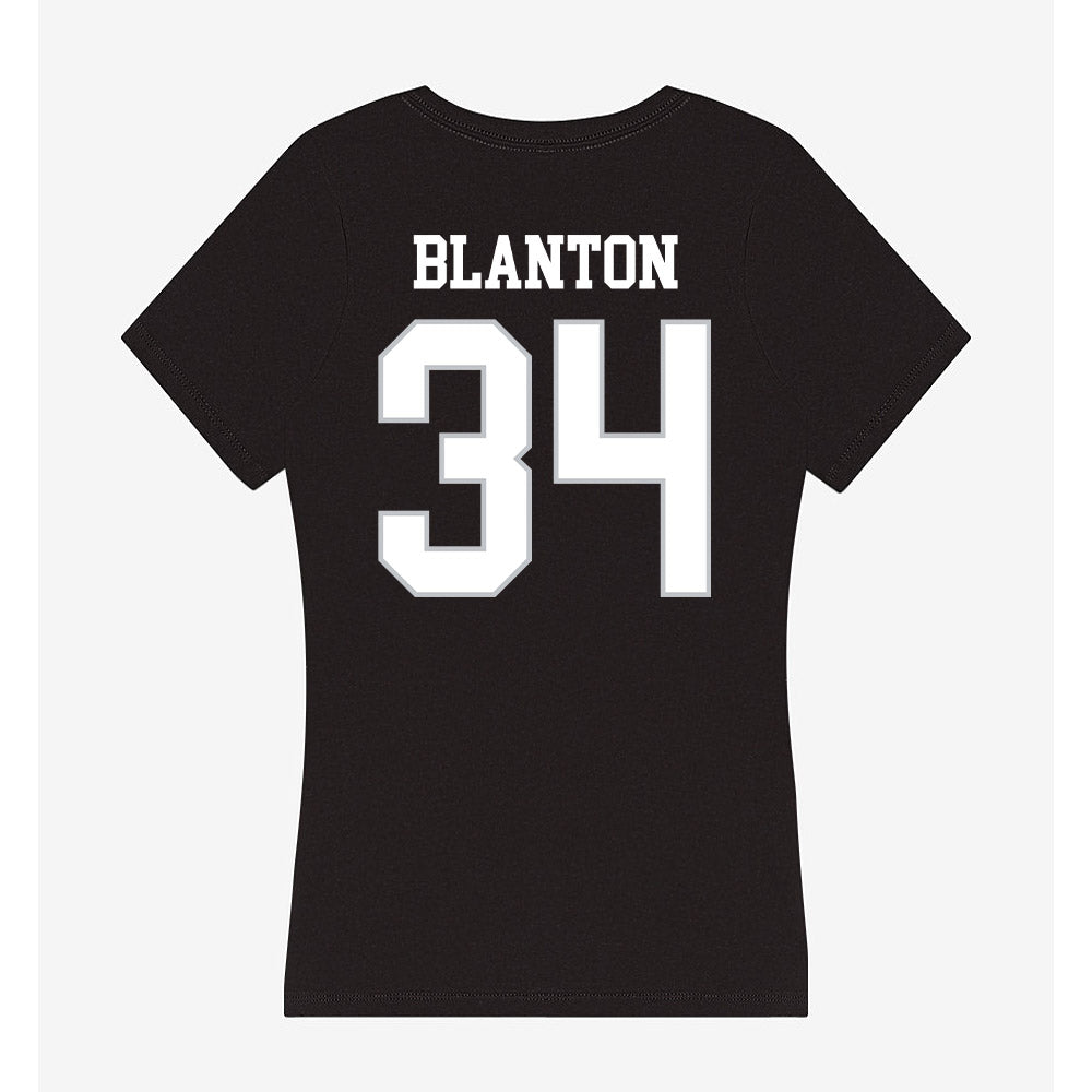 Rice - NCAA Football : Kaleb Blanton - Women's V-Neck T-Shirt-1