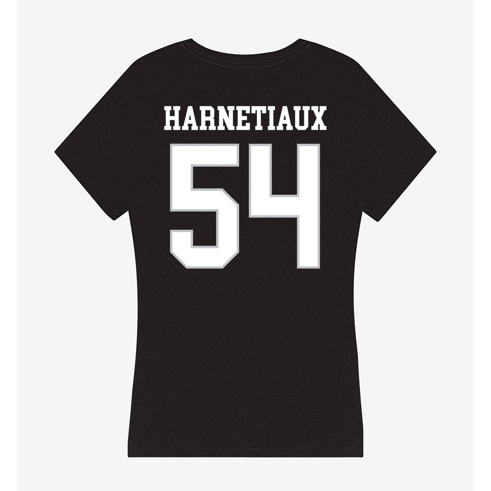 Rice - NCAA Football : Austin Harnetiaux - Women's V-Neck T-Shirt-1