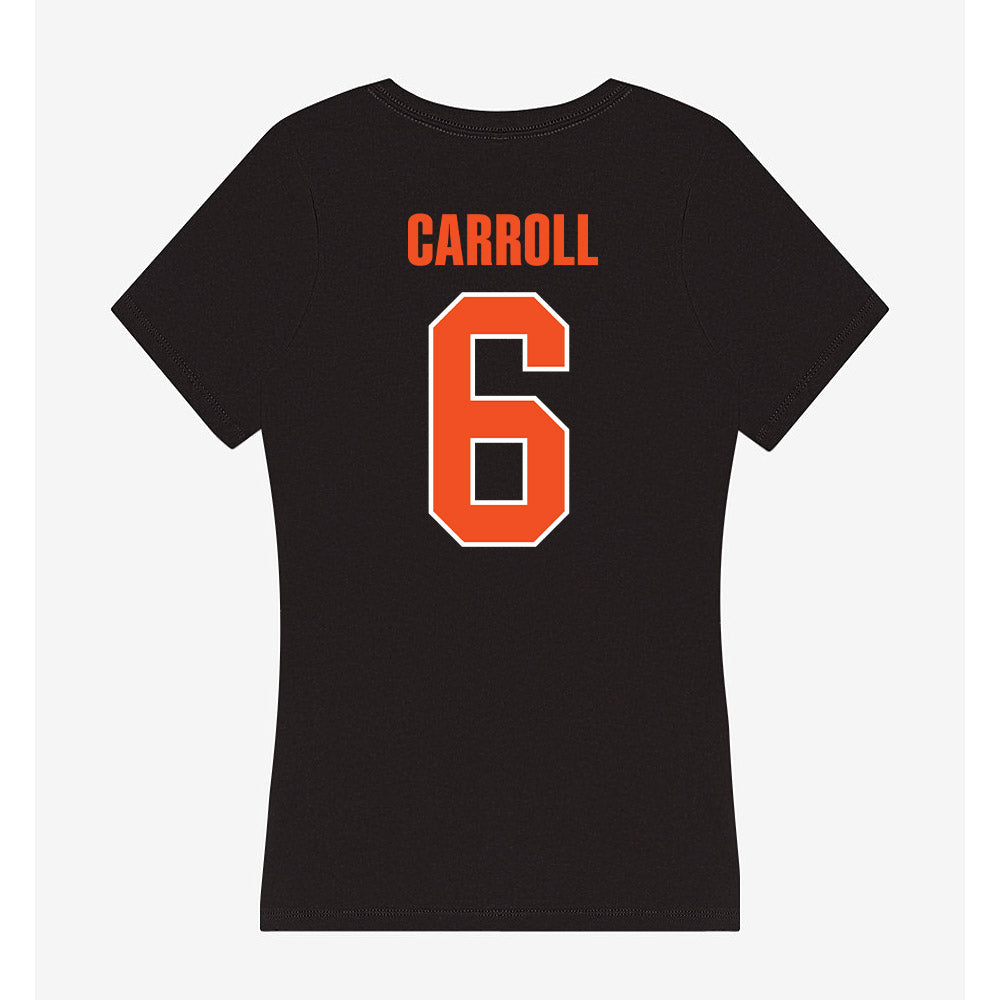 UTRGV - NCAA Football : Brennan Carroll - Women's V-Neck T-Shirt-1