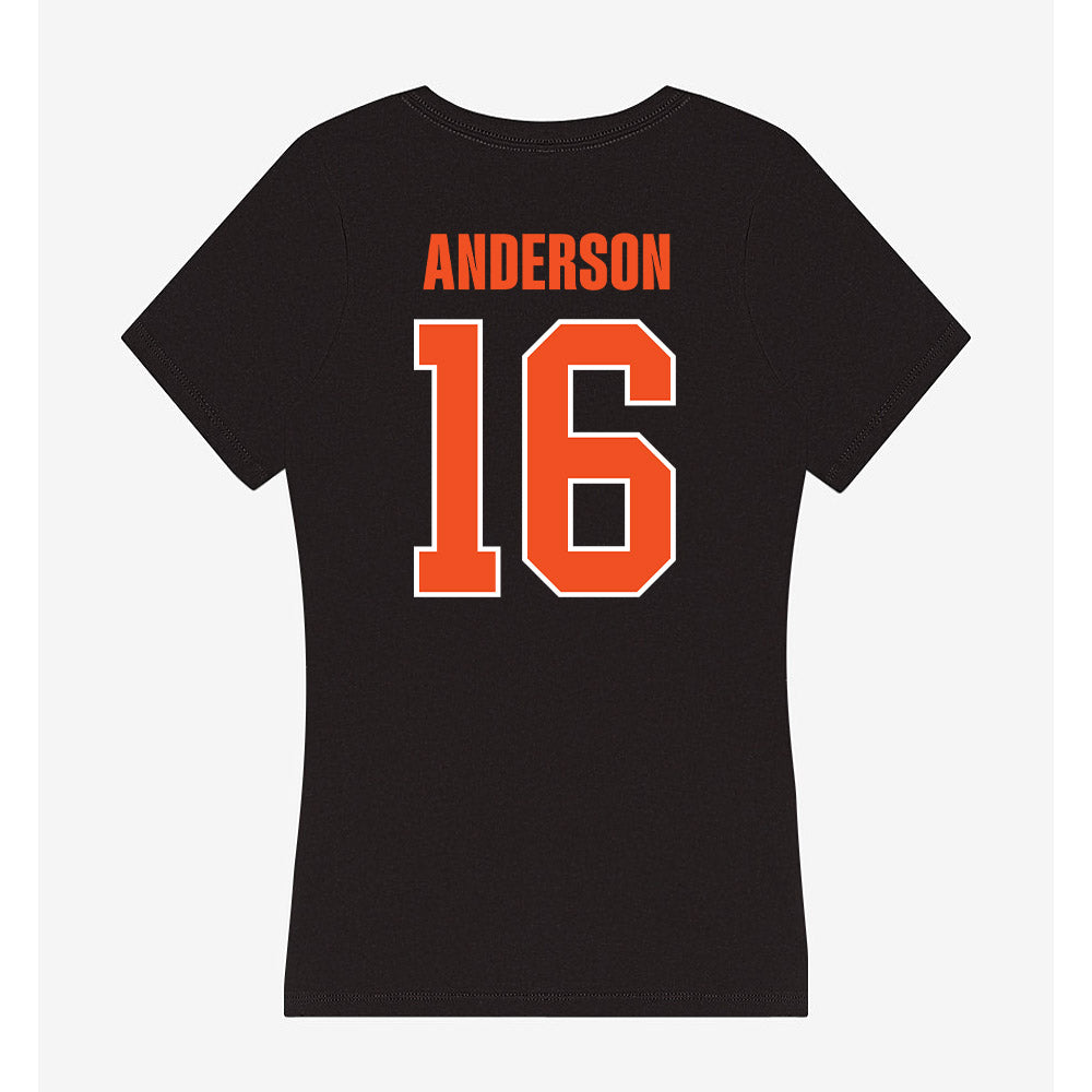 UTRGV - NCAA Football : JaMarcus Anderson - Women's V-Neck T-Shirt-1