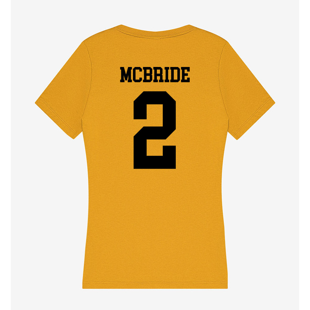 App State - NCAA Women's Basketball : Jayden McBride - Women's V-Neck T-Shirt-1