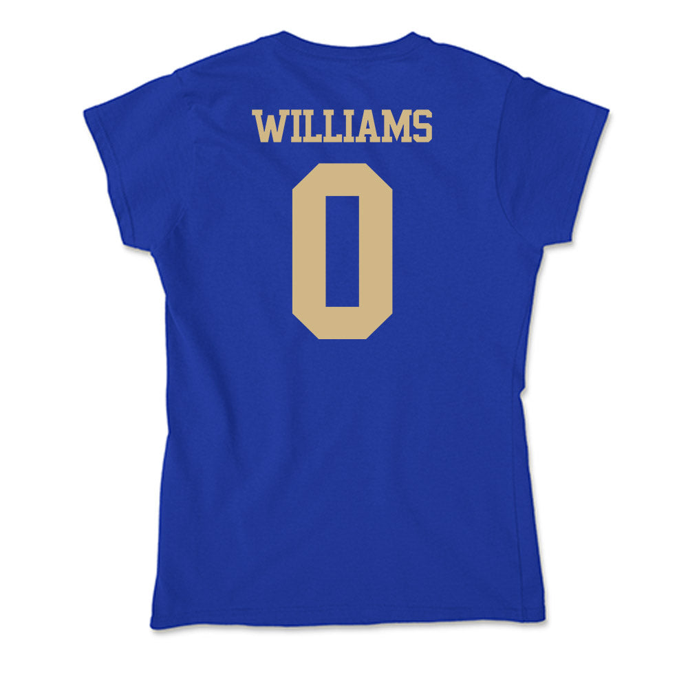 Tulsa - NCAA Men's Basketball : Kobi Williams - Soft Style Women’s T-Shirt-1