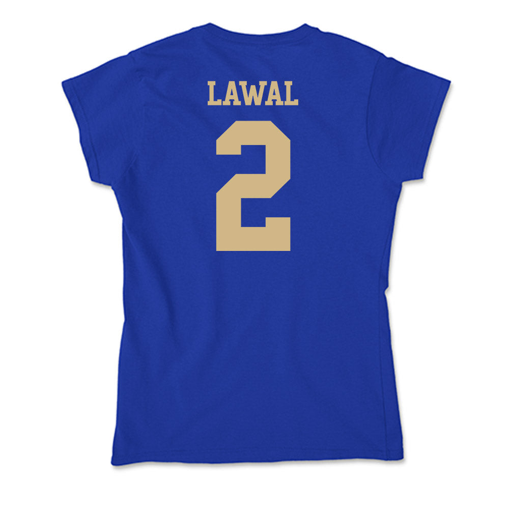 Tulsa - NCAA Men's Basketball : jaylen lawal - Soft Style Women’s T-Shirt-1