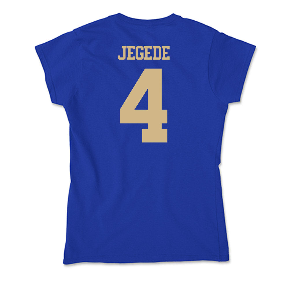Tulsa - NCAA Women's Basketball : Abby Jegede - Soft Style Women’s T-Shirt-1