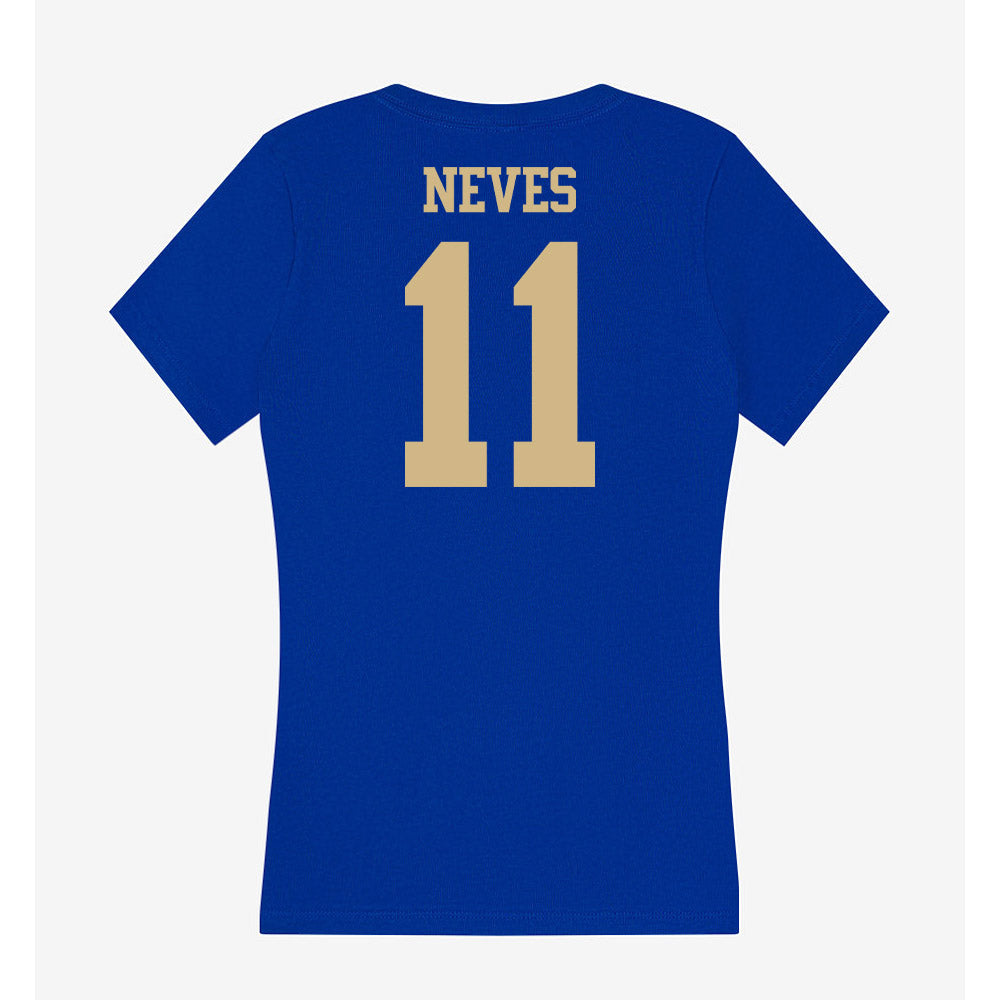 Tulsa - NCAA Men's Soccer : Joao Neves - Women's V-Neck T-Shirt-1