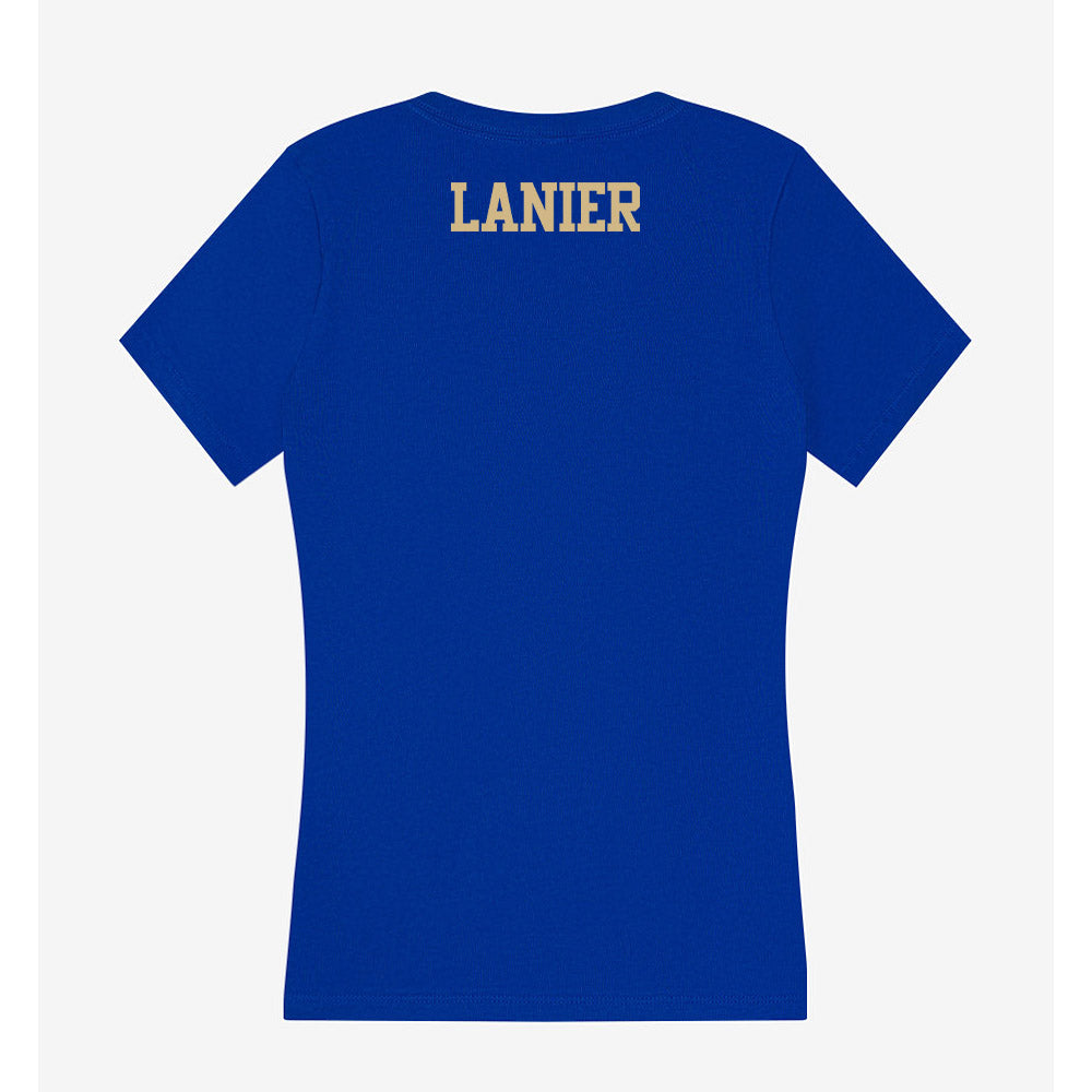 Tulsa - NCAA Women's Rowing : Stevie Lanier - Women's V-Neck T-Shirt-1