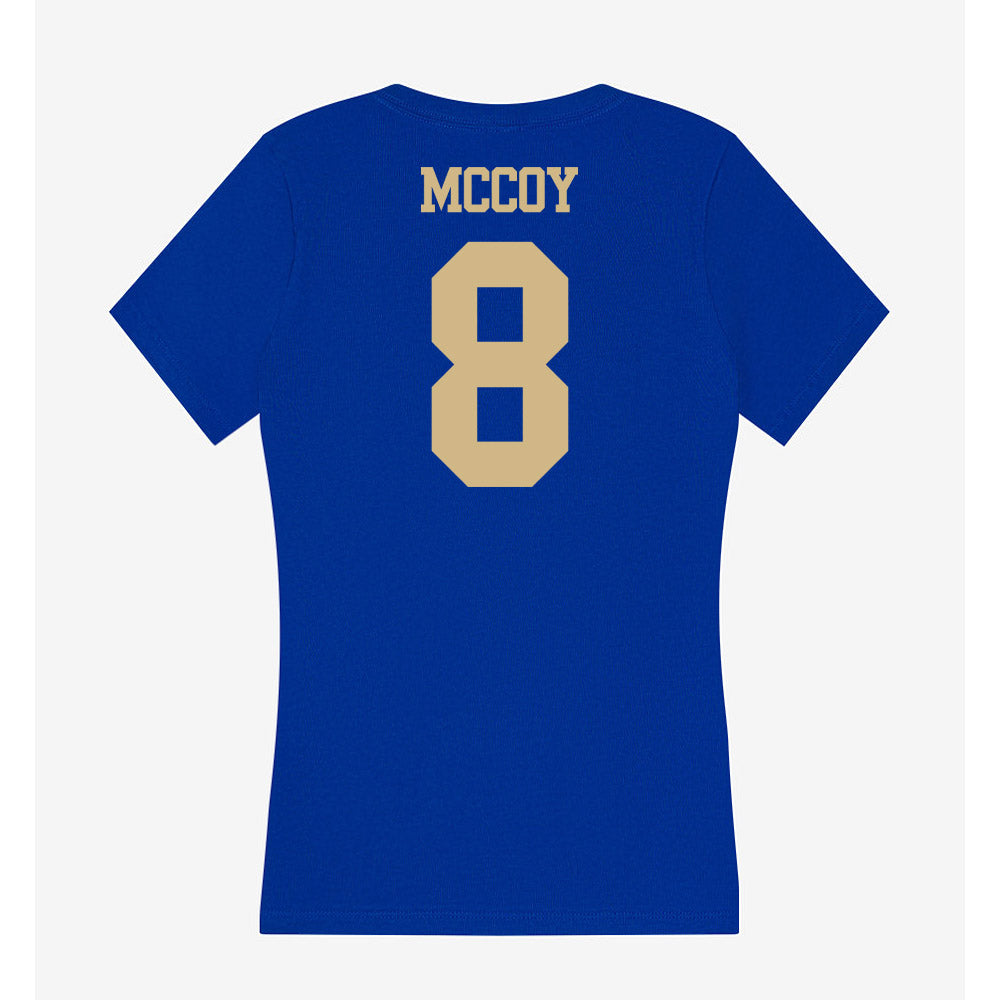 Tulsa - NCAA Women's Volleyball : Kylee McCoy - Women's V-Neck T-Shirt-1