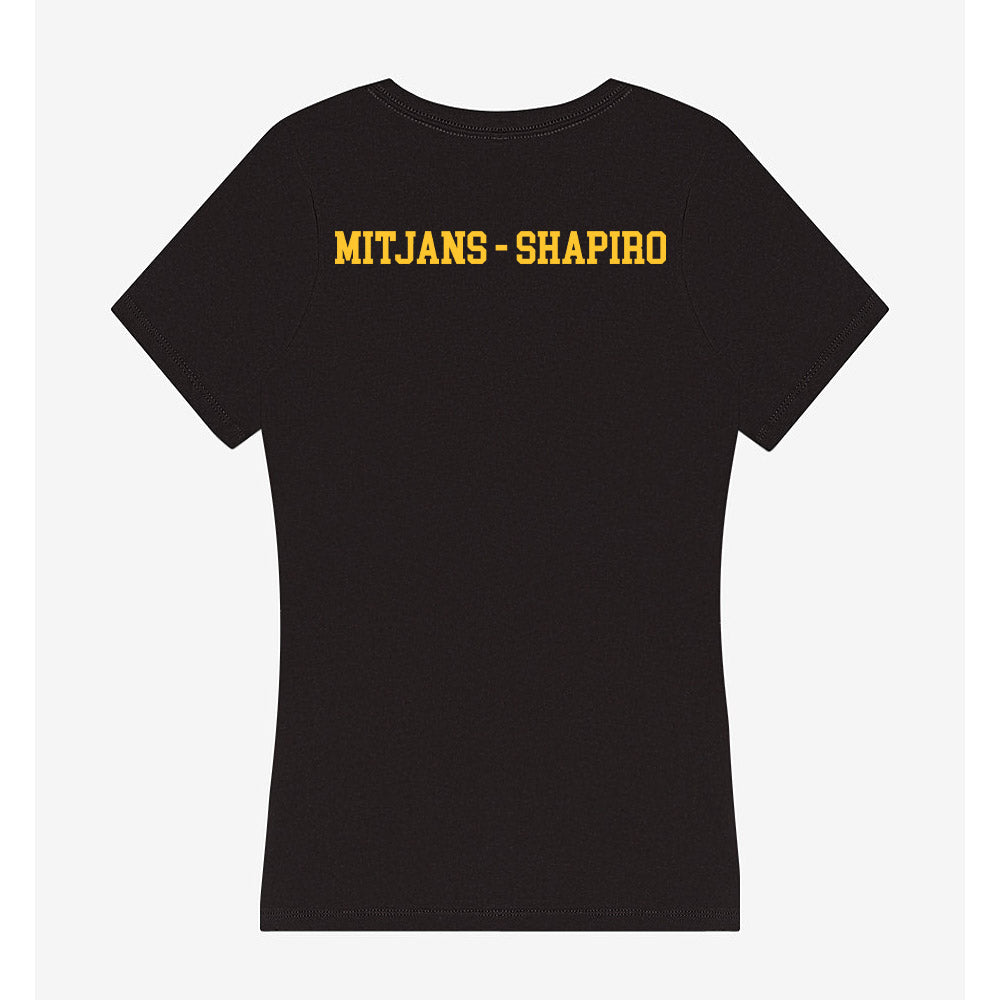 Marquette - NCAA Women's Track & Field : Amerie Mitjans - Shapiro - Women's V-Neck T-Shirt-1
