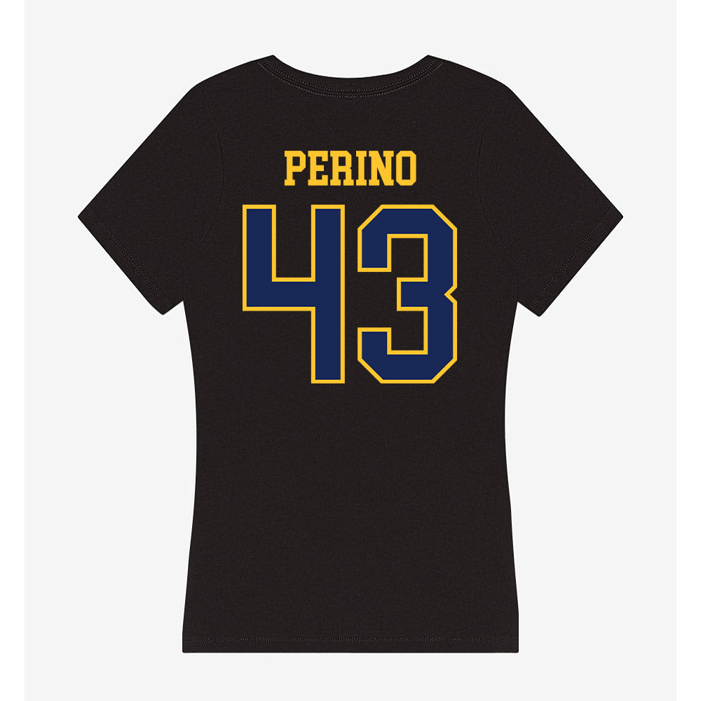 Marquette - NCAA Women's Lacrosse : Gabbi Perino - Women's V-Neck T-Shirt-1
