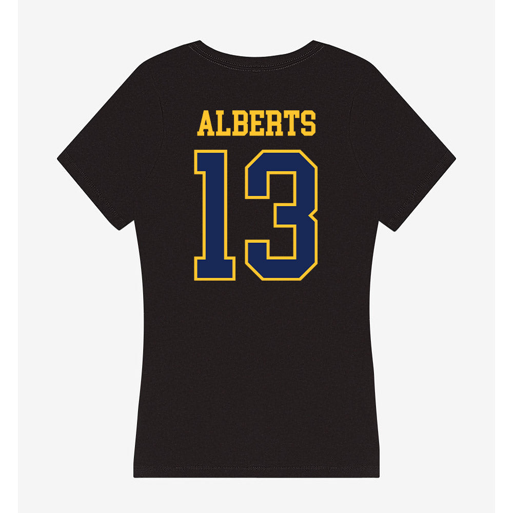 Marquette - NCAA Women's Soccer : Adrianna Alberts - Classic Shersey Women's V-Neck T-Shirt-1