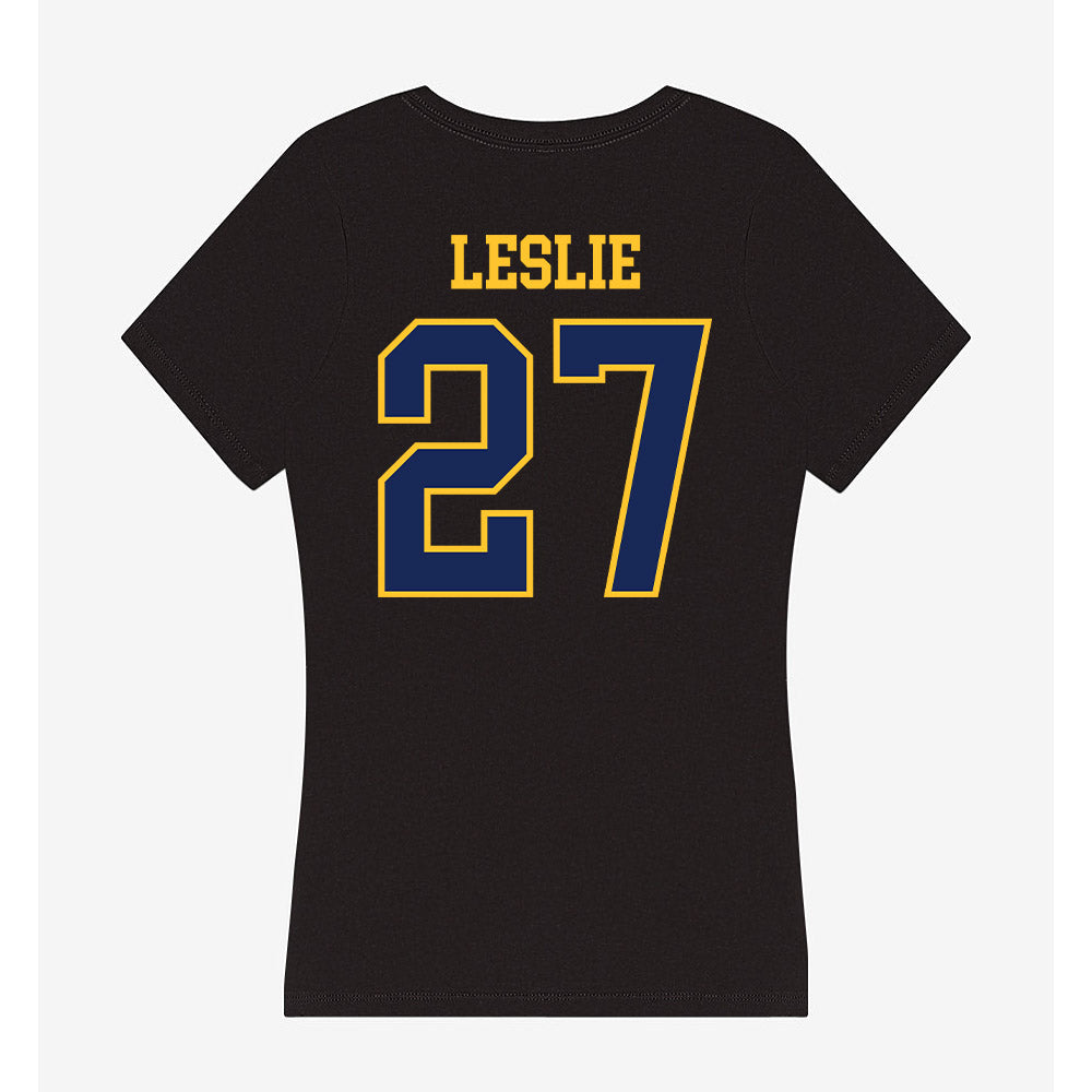 Marquette - NCAA Men's Lacrosse : Parker Leslie - Women's V-Neck T-Shirt-1