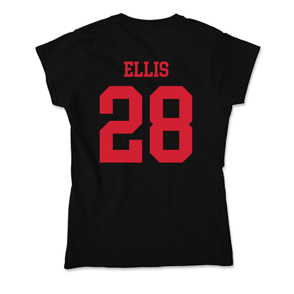 SMU - NCAA Men's Soccer : Anden Ellis - Soft Style Women’s T-Shirt-1