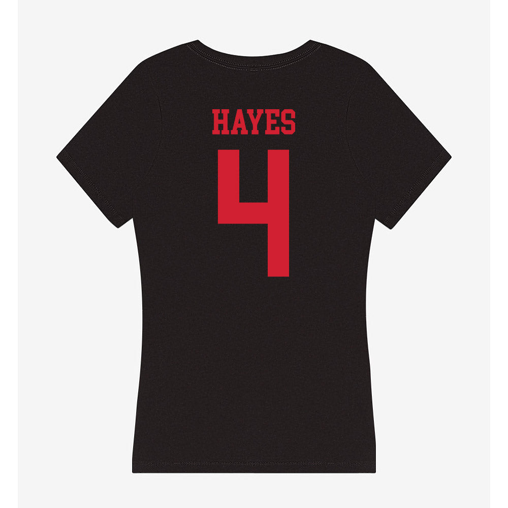 SMU - NCAA Women's Soccer : Peyton Hayes - Women's V-Neck T-Shirt-1