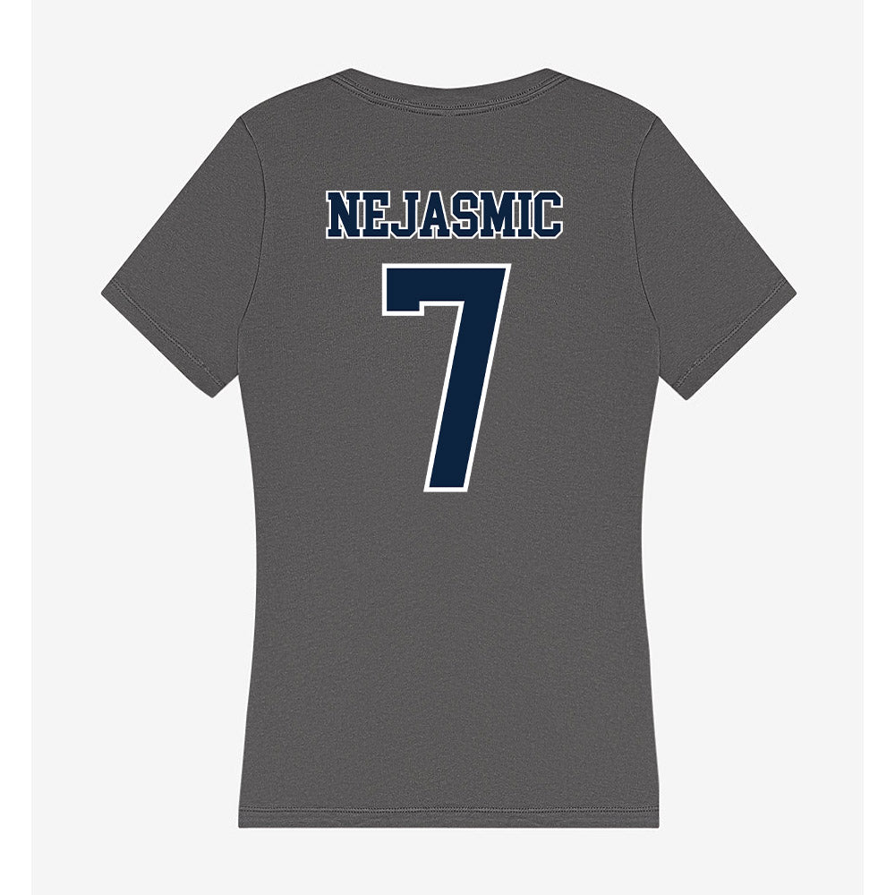 Xavier - NCAA Women's Basketball : Vivien Nejasmic - Women's V-Neck T-Shirt-1