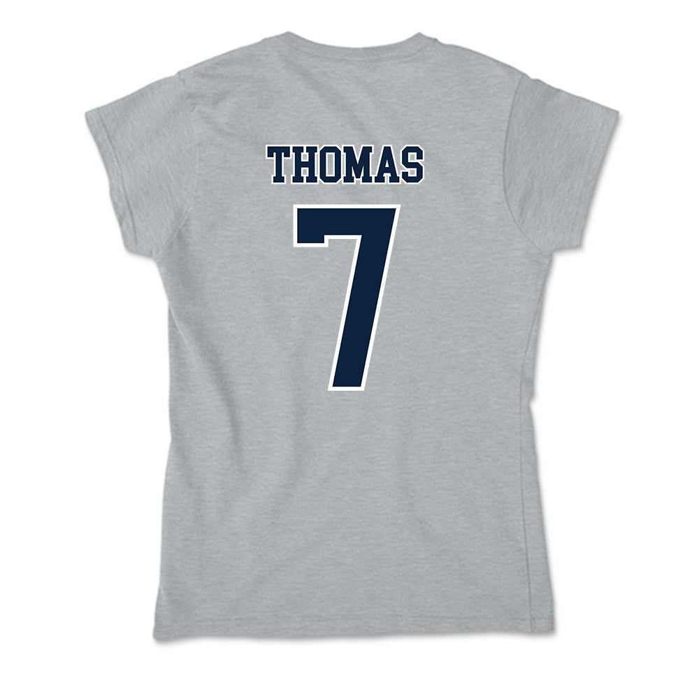 Xavier - NCAA Baseball : Tanner Thomas - Soft Style Women’s T-Shirt-1
