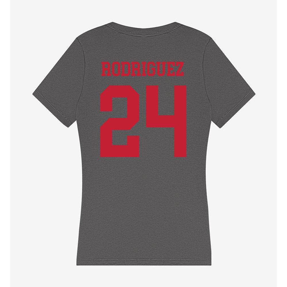 Seattle - NCAA Women's Basketball : Sydnie Rodriguez - Women's V-Neck T-Shirt-1