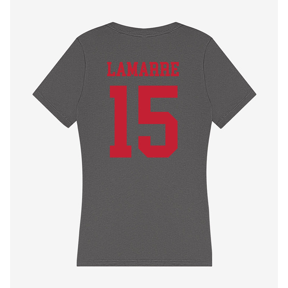 Seattle - NCAA Women's Soccer : Sonia Lamarre - Women's V-Neck T-Shirt-1