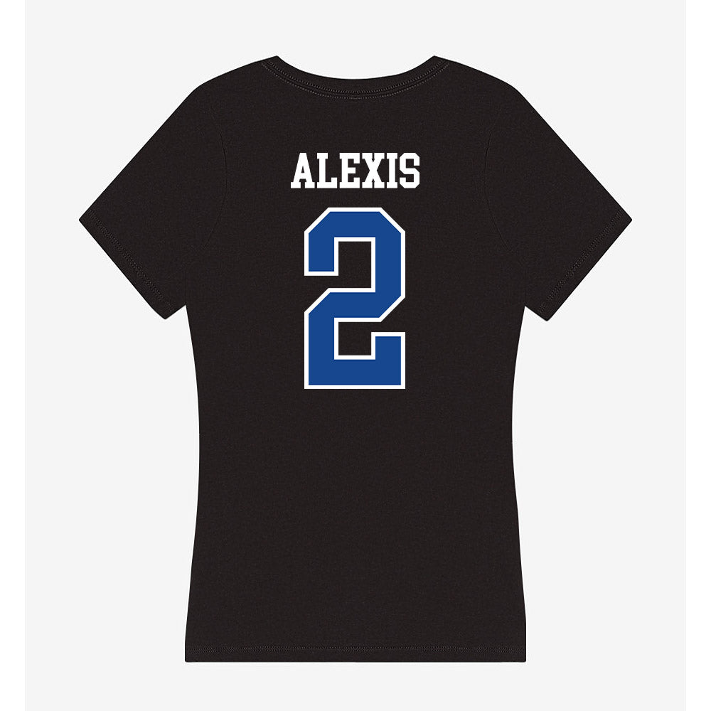 Georgia State - NCAA Women's Basketball : Makennah Alexis - Classic Shersey Women's V-Neck T-Shirt-1