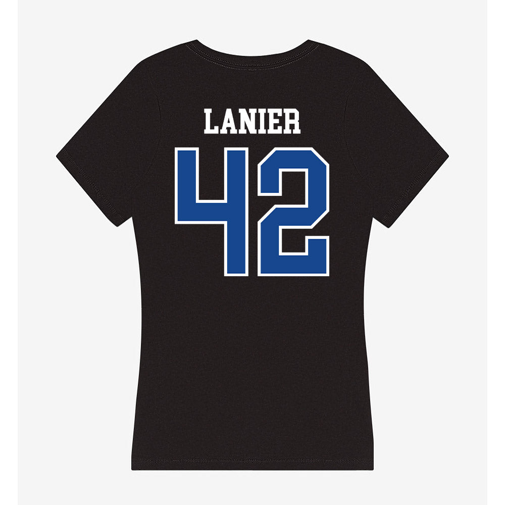 Georgia State - NCAA Women's Basketball : Grace Lanier - Classic Shersey Women's V-Neck T-Shirt-1
