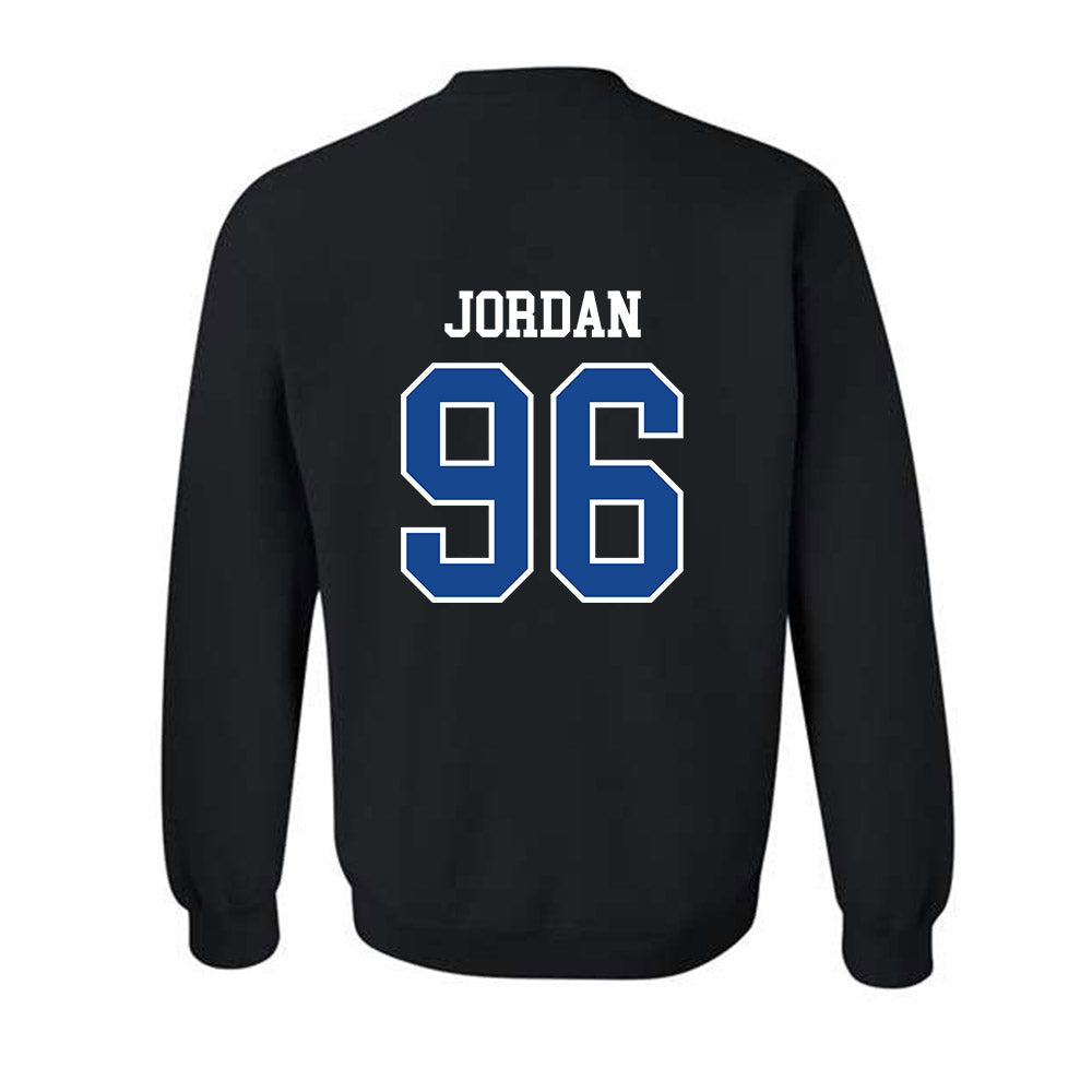 Georgia State - NCAA Football : Jalen Jordan - Classic Shersey Crewneck Sweatshirt-1