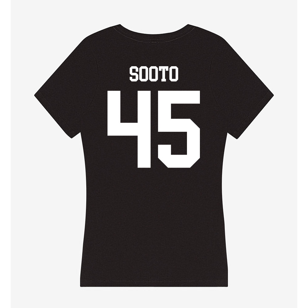 UTPB - NCAA Football : McKyle Sooto - Women's V-Neck T-Shirt-1