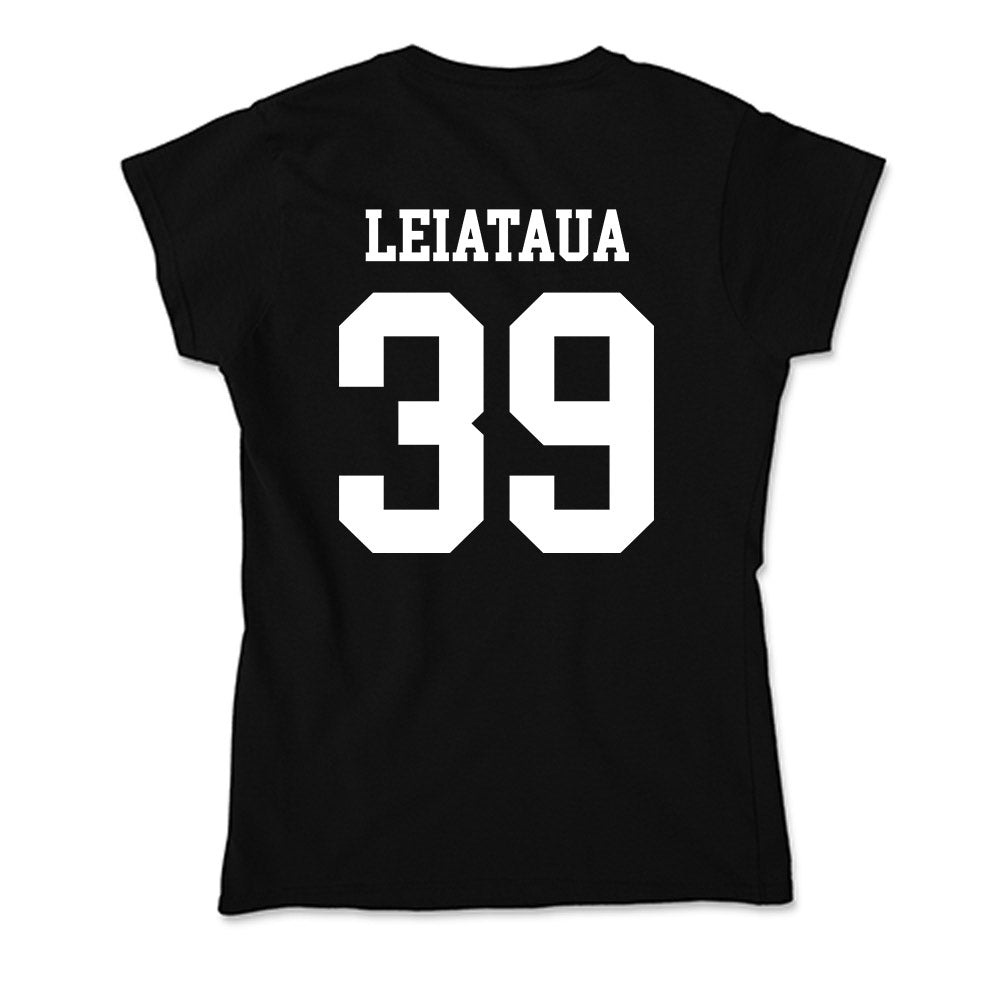 UTPB - NCAA Football : Eli Leiataua - Soft Style Women’s T-Shirt-1