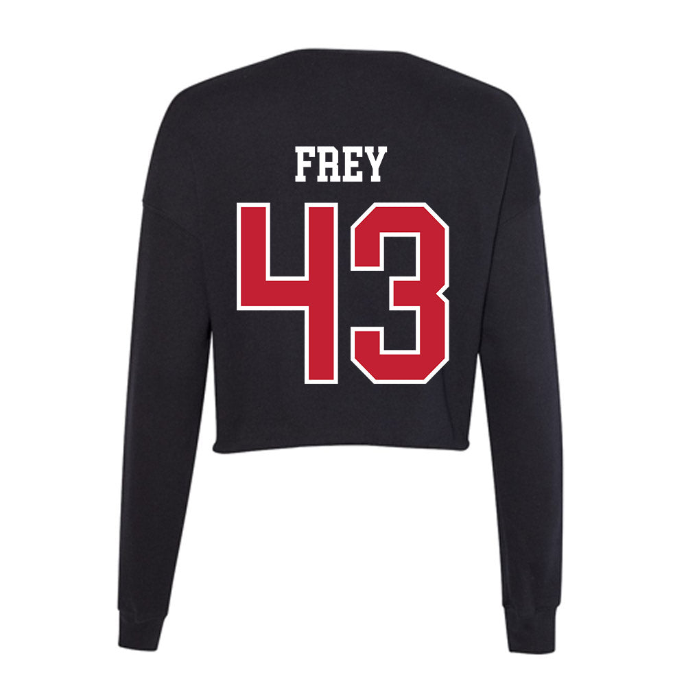St. Johns - NCAA Baseball : Ayden Frey - Classic Shersey Women's Cropped Crew Fleece-1