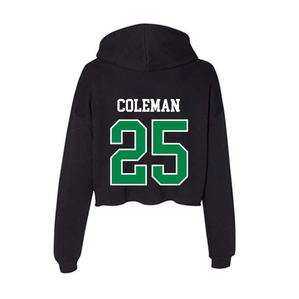 USC Upstate - NCAA Baseball : Micah Coleman - Women's Crop Fleece Hoodie-1