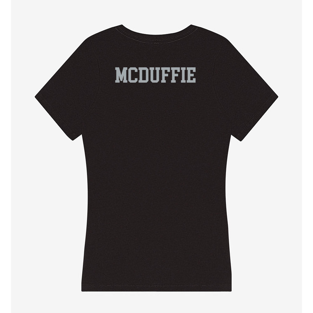 CNU - NCAA Cheerleading : Kristana McDuffie - Women's V-Neck T-Shirt-1