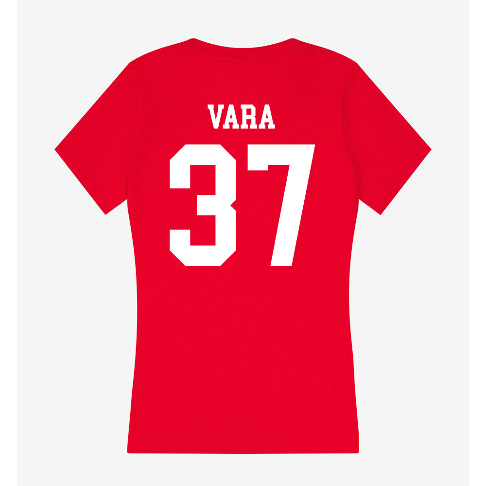 Tampa - NCAA Men's Lacrosse : Matthew Vara - Women's V-Neck T-Shirt-1