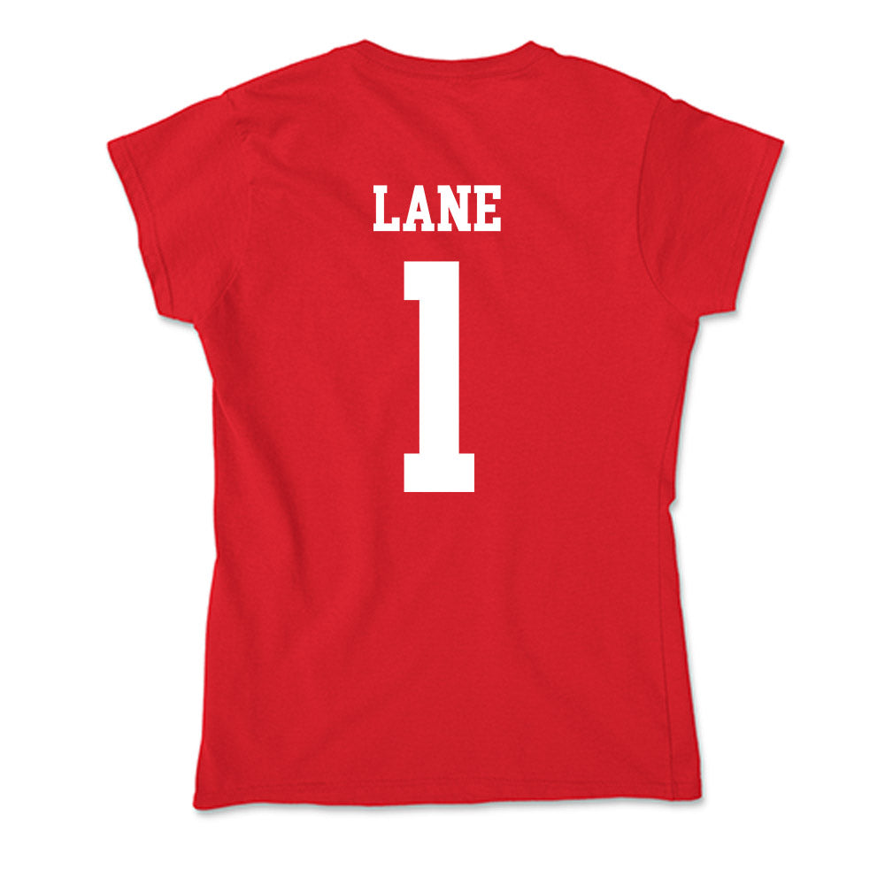 Tampa - NCAA Men's Basketball : Trey Lane - Soft Style Women’s T-Shirt-1