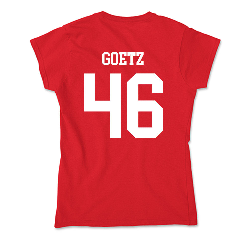 Tampa - NCAA Men's Lacrosse : Brady Goetz - Soft Style Women’s T-Shirt-1