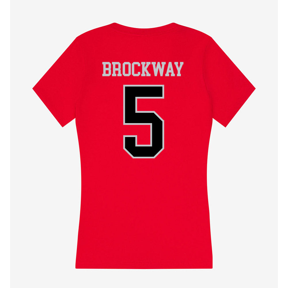CSUN - NCAA Women's Volleyball : Hailey Brockway - Women's V-Neck T-Shirt-1