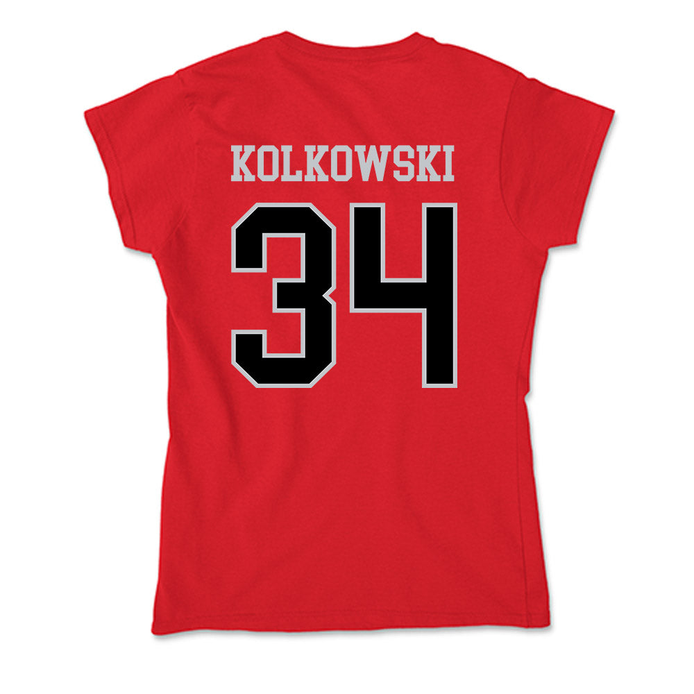 CSUN - NCAA Softball : Kylie Kolkowski - Soft Style Women’s T-Shirt-1