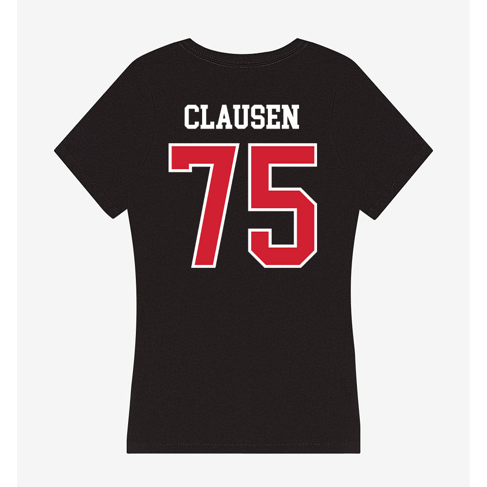 SEMO - NCAA Football : Eli Clausen - Women's V-Neck T-Shirt-1