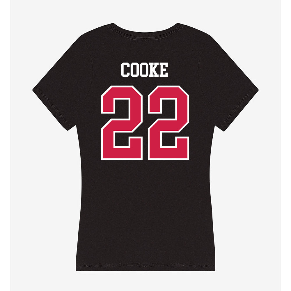 APSU - NCAA Women's Volleyball : Remmi Cooke - Women's V-Neck T-Shirt-1