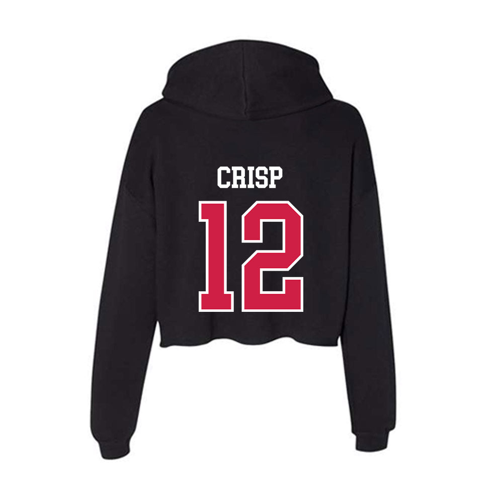 APSU - NCAA Football : Kelton Crisp - Women's Crop Fleece Hoodie-1