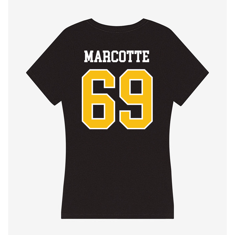 FHSU - NCAA Football : Maddox Marcotte - Women's V-Neck T-Shirt-1