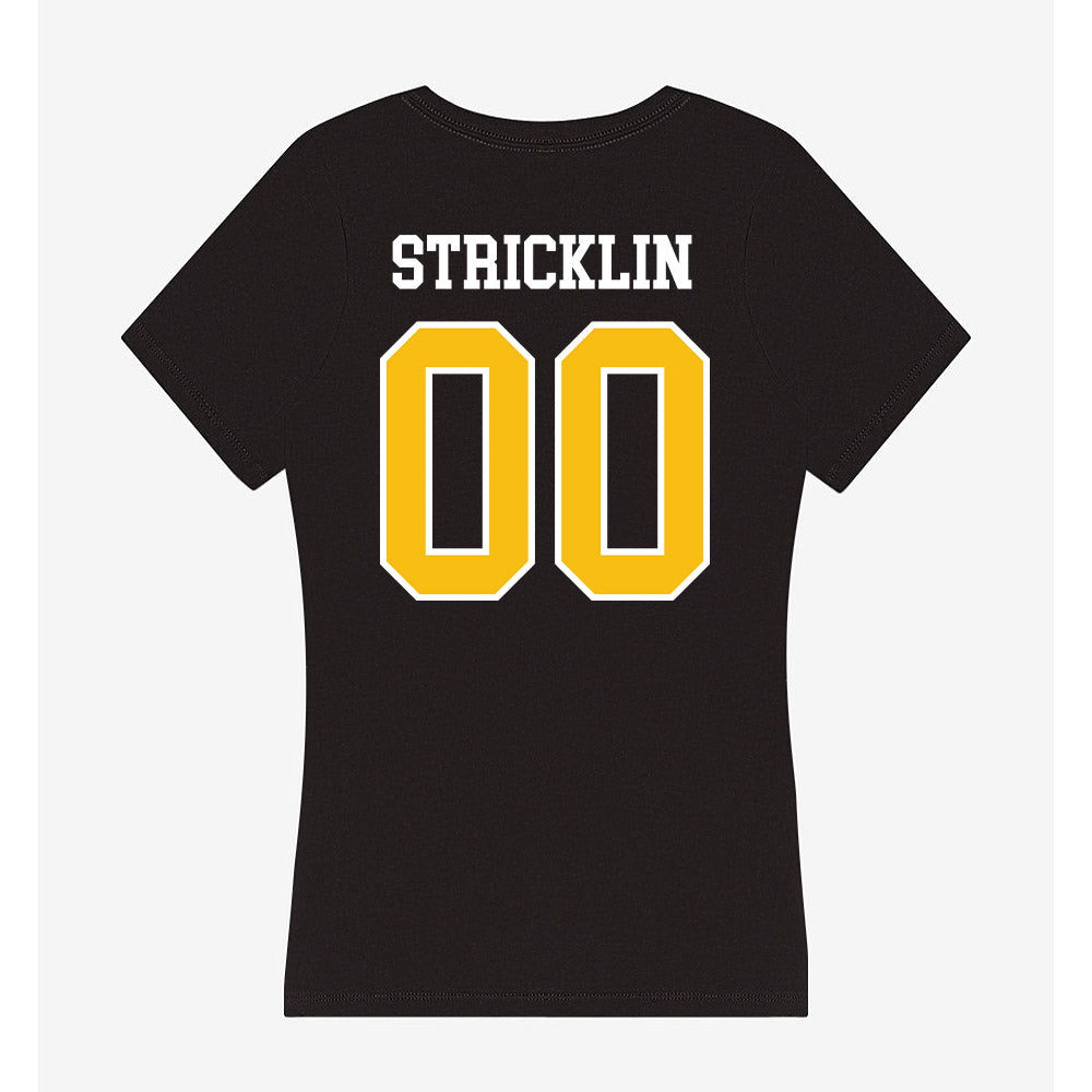 FHSU - NCAA Football : Barrington Stricklin - Women's V-Neck T-Shirt-1